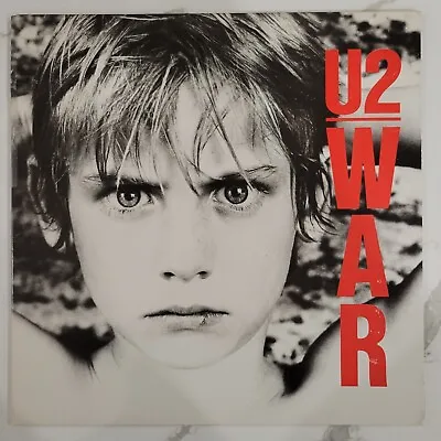 U2 - War Vinyl LP - 1983 First Press - Island 90067-1 • $19.99