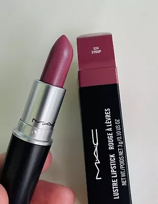 MAC Lustre Lipstick #524 SYRUP DISCONTINUED FORMULA New With Box • $29.95