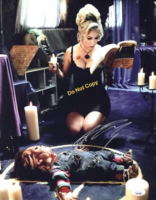 JENNIFER TILLY Signed 11x14 Photo Bride Of Chucky Tiffany Doll Childs Play JSA • $139.99