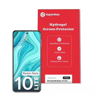 Xiaomi Mi Note 10 Lite Premium Hydrogel Screen Protector [2 Pack] • $24.88