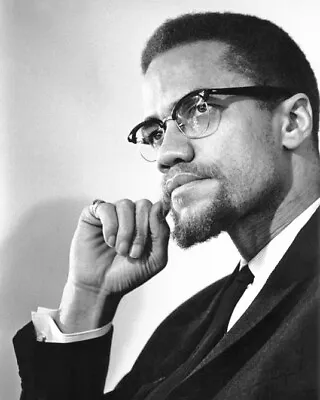 $5.99 • Buy Harlem Civil Rights Rally MALCOLM X Glossy 8x10 Photo Print Minister Poster