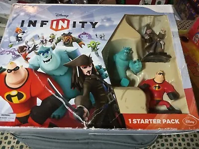 Disney Infinity 1.0 Starter Pack PS3 Complete With Figures And Game  • $29.99