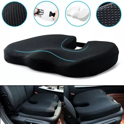 Memory Foam Seat Cushion Hip Coccyx Pain Relief Chair Cushion For Office Chair  • $26.99