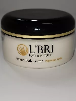 L'BRI Pure N' Natural Intense Body Butter * Peppermint Vanilla* Brand New 8 Oz • $25