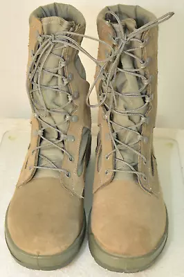 Bellville 600 Mens US 8.5 W Hot Weather USAF Military Boots Made USA Tan Green • $99.95