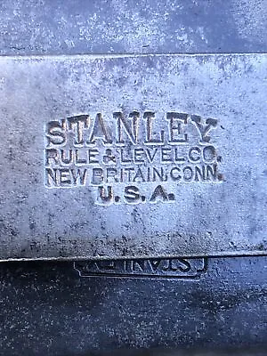 Vintage STANLEY No 80 Cabinet Scraper Plane Old Tool USA B Casting Sweetheart • $165