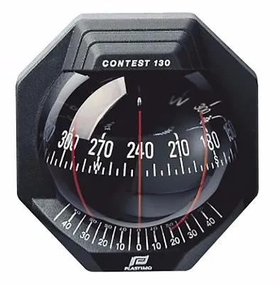 Nautos 39669 -contest 130 Compass - Vertical Mount - Black Bezel With Black Card • $285.62