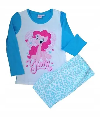 Kids Girls My Little Pony Peppa Pig Paw Patrol Long Sleeves Pyjamas Night 2-9 Yr • £5.99