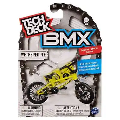 Tech Deck BMX Wethepeople Neon Yellow • $13.45