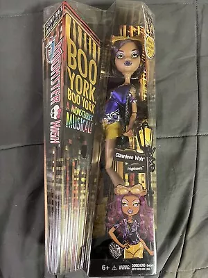 2014 Mib Monster High Boo York Boo York Clawdeen Wolf Gift Set • $55