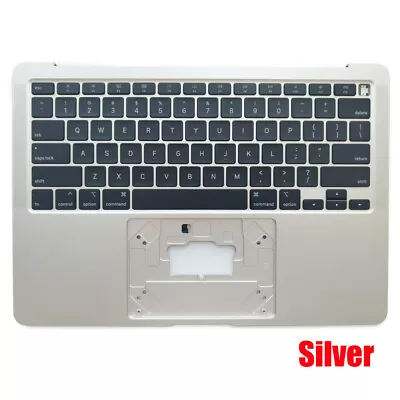 For Apple Macbook Air 13' A2179 2020 Silver Top Case Palmrest Keyboard US • $153.99