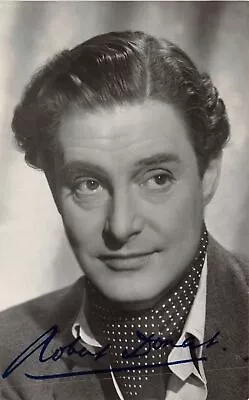 £50 • Buy Lot203 Uk Real Photo Actor Robert Donat Original Autograph
