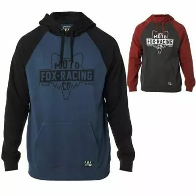 Fox Racing Men's Flathead Pullover Hoodie MTB Fleece Sweatshirt Jumper Top S M L • $39.99