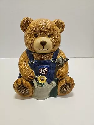 Teddy Bear Cookie Jar Big Lead LTD Watering Jug Ceramic  • $9.99