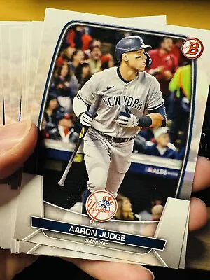Aaron Judge New York Yankees 2023 Bowman Baseball Card #59 Al Mvp 2022 • £1.25