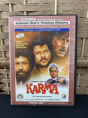 KARMA War Against Terrorism (DVD 2003) A Film By Subhash Ghai India Import • $19.78