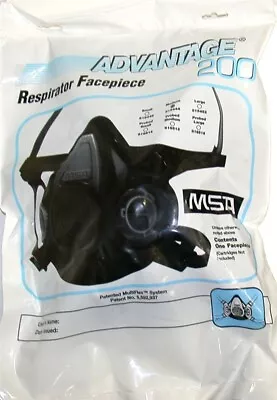 Up To 56 New Advantage 200 MSA Respirator Facepiece 815444 • $19.90