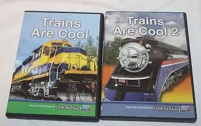 Trains Are Cool 2 DVD Set I Love Toy Trains TM • $19.95