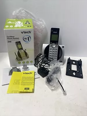 VTech DECT 6.0 Expandable Cordless Phone W/Caller ID  CS6919 (Silver & Black) • $19.98