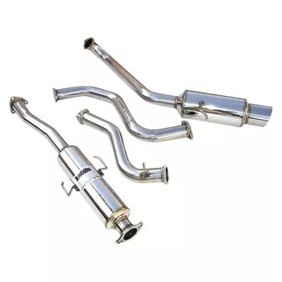 Invidia HS88HCXGTP 60mm N1 Stainless Exhaust System For Kit For 88-91 Honda CRX • $563.95