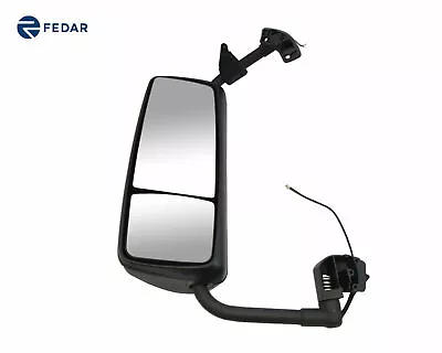 Complete Black Door Mirror For 2004-2014 Volvo VNL  Driver Side • $123.33