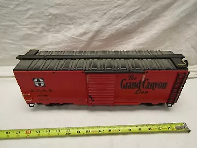 G Scale Railroad Train Rolling Stock Freight Santa Fe Atsf Boxcar Red • $34.87