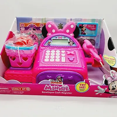 Minnie Mouse Bowtique Talking Cash Register Disney Junior (12pcs) • $29.99