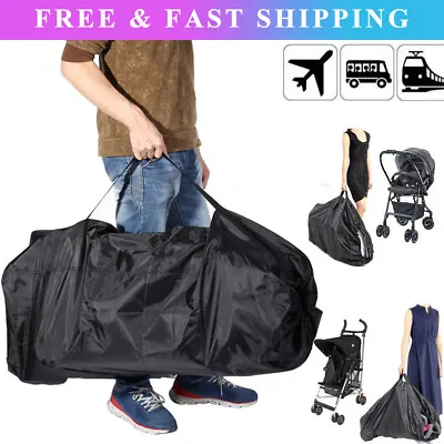 For Baby Travel Umbrella Stroller Bag Buggy Pram Pushchair Carrying Cover • £10.59