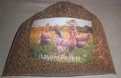 2kg Poultry Layers Pellets Chicken Duck Turkey Goose Feed Free P&p • £7.99