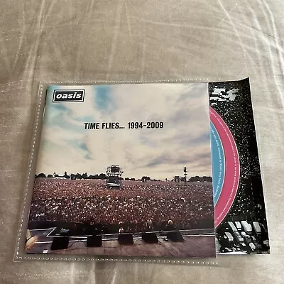 Oasis - Time Flies ..1994-2009 - Original CD Album & Inserts Only • £3.94