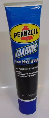 Marine Power Trim & Tilt Hydraulic Fluid 10 Oz Pennzoil Universal Power Steering • $11.99