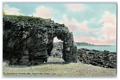 C1910's Southwest Harbor Maine ME Rice Head Suttons Island Antique Postcard • $6.47