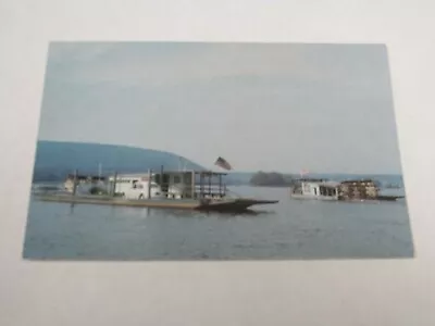 H114 Postcard Boat Ship Roaring Bull & Falcon Susquehanna River Millersburg PA • $2.99