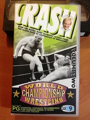 WCW THE VERY BEST OF WORLD CHAMPION WRESTLING - Vol 2 CRASH - VHS • $29.95