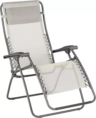 Reclining Garden Chair / Zero Gravity Rsxa 88x68x115 Cm Seigle Ii  • £237.60