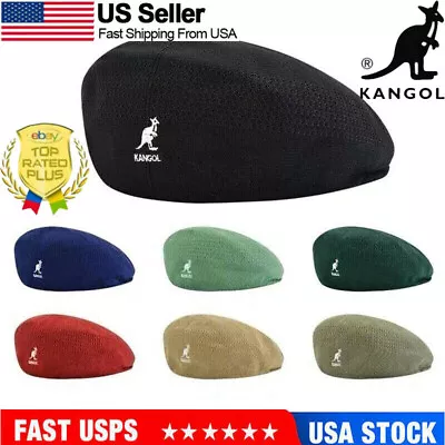 US Kangol Breathable Beret Hat Summer Newsboy Woven Flat Caps Casual Men Women • $13.99