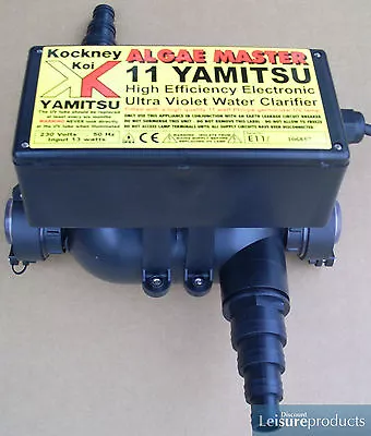 Yamitsu Algae Master UV - 11 Watt Fish Pond UVC Clarifier - Kockney Koi UV 11W • £69.98