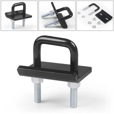 $14.50 • Buy Trailer Caravan Anti Rattle Hitch Bracket Ball Mount Tow Bar  Tightener Black
