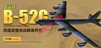 Great Wall L1009 1:144 SCALE B-52G STRATOFORTRESS STRATEGIC BOMBER Model Kit • £39.59