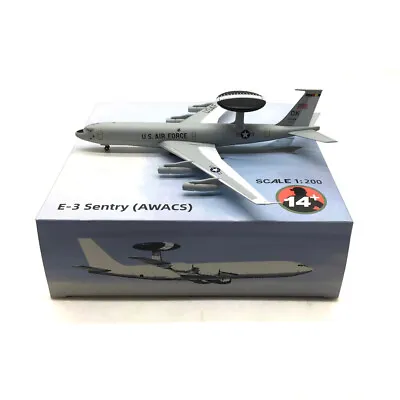 1/200 AMER COM Gulf War USAF E-3 Sentry AWACS Aircraft Diecast Finished Model • $48.80