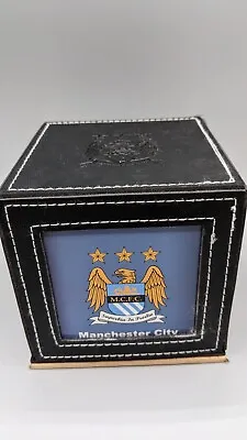  Manchester City  Leather Watch Box.  (empty.) • £12