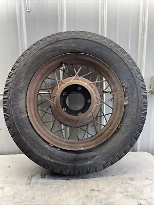 1933-1934 Ford 17  Wire Wheel 5 Lug Hot Rod Rat Rod Original Vintage • $100