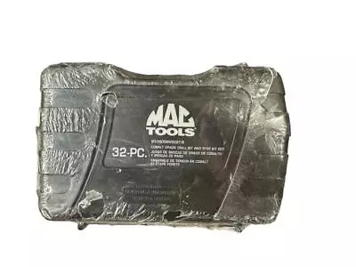 NEW MAC Tools 32 Piece Cobalt Grade Drill Bit And Step Bit Set 6338DSBV502T-B • $295.99