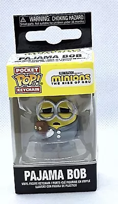 Pajama Bob Minions The Rise Of Gru Funko Pop Pocket Keychain • $11.15