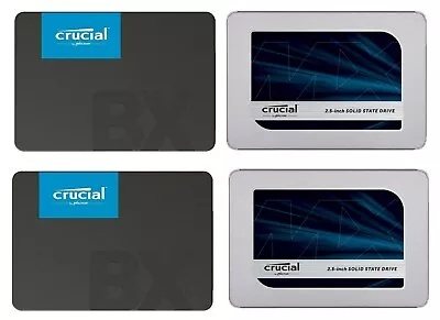 $38.95 • Buy Crucial SSD 1TB 120GB 240GB 480GB 2TB BX500 Solid State Drive 2.5  SATAIII MX500