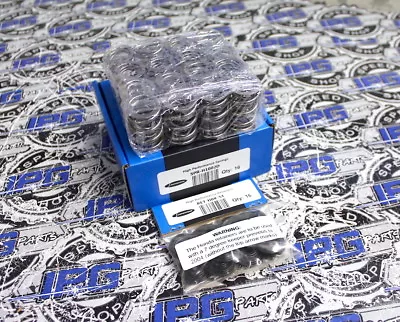 Supertech 70lb Dual Valve Springs Steel Retainers For Honda B16 B18C1 B18C5 • $400.06