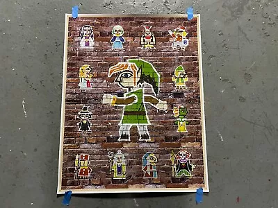 Club Nintendo Legend Of Zelda Link Between Worlds Promo Poster • $25