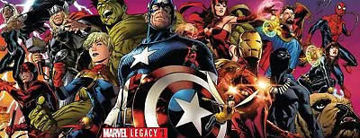 Marvel Legacy Issue 1 - Regular Double Gatefold Quesada Cover • £4.95