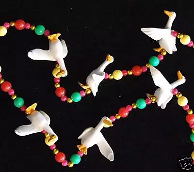 Geese Goose Mardi Gras Bead New Orleans Necklace  • $5.95
