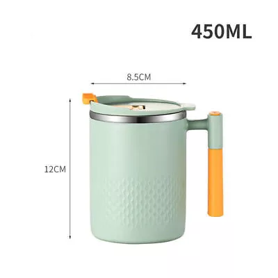 Stainless Steel Thermos Mug Tea Coffee Thermal Cup Office Travel Mug Insulated • £7.55